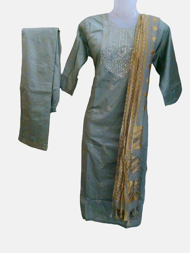 CHST6 - Chanderi silk suit