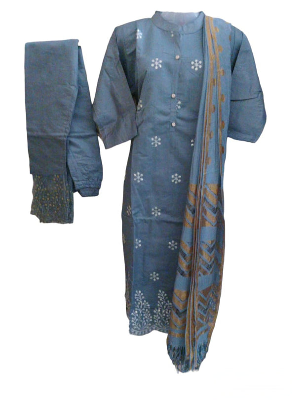 CHST2 - Chanderi silk suit