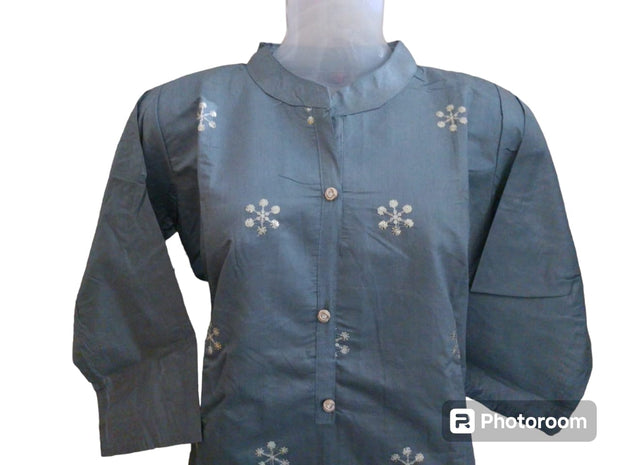 CHST2 - Chanderi silk suit