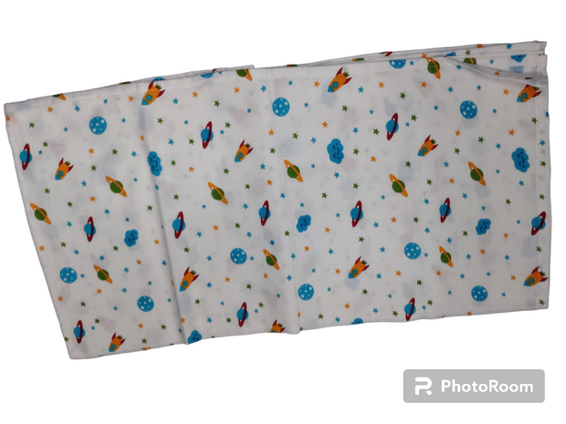 DBABST6 - Planet print newborn swaddles