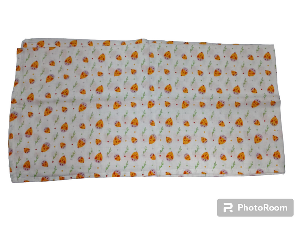 DBABST4 - Leafprint newborn baby swaddles