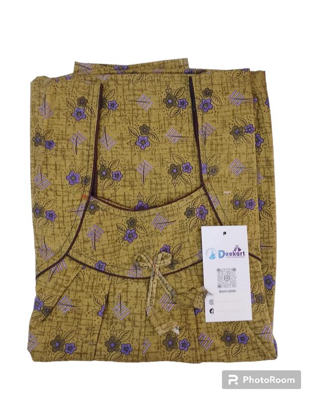 Mixed cotton nighty