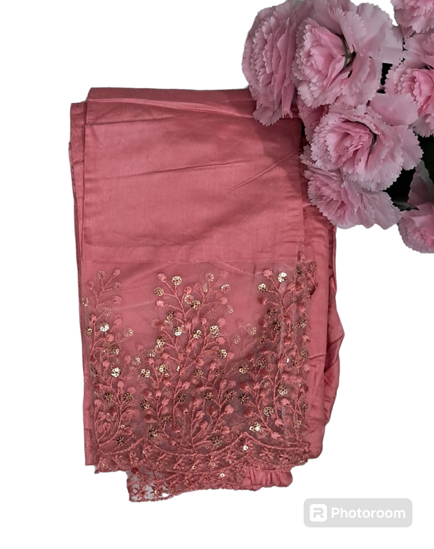 CSUIT1 - Chanderi silk suit