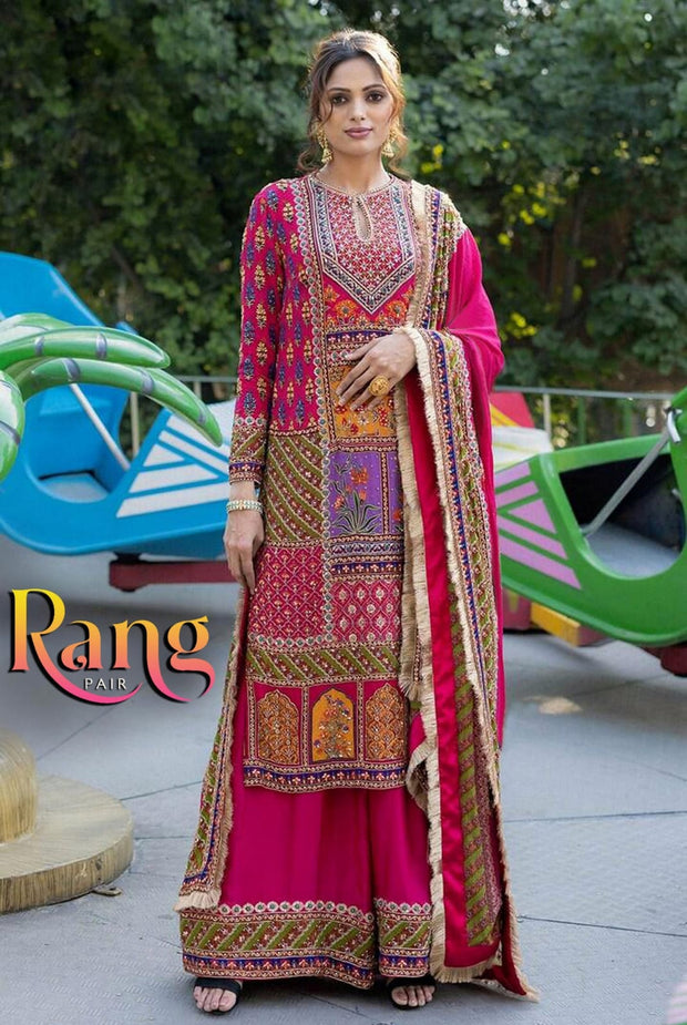 DSUITA7 - Designer Sharara Suit