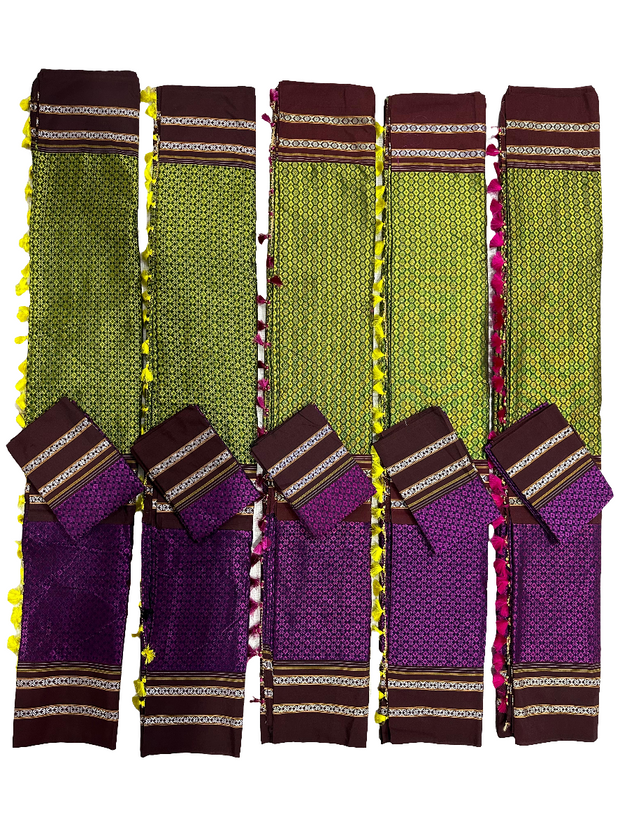 SAR30 - Half and half saree
