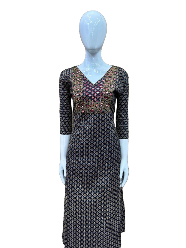 DMAKM1 -  Aline Mirror kurti