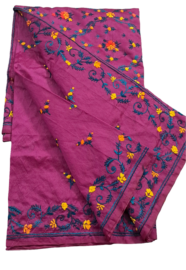 SAR38-Hand Embroidery Saree