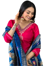 TSUIT1 - Chanderi suit