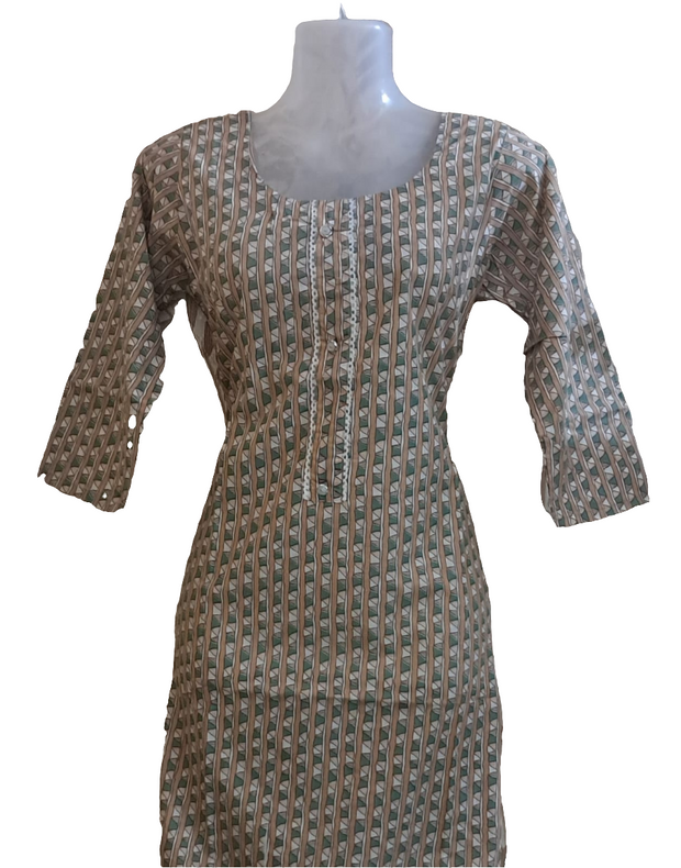 CKUR9 - Side slit kurti