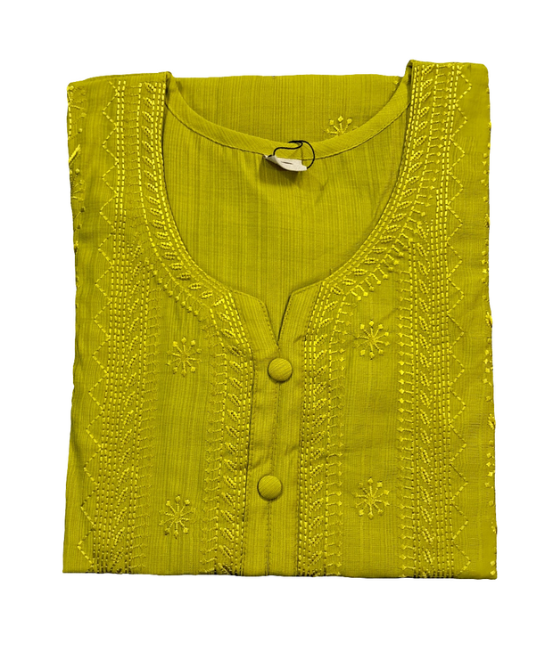 SKUR7 - Side slit kurti