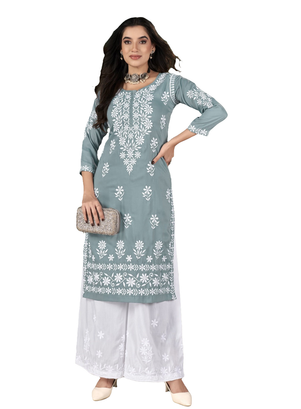 LUCK1 - Lucknowi 2 piece set
