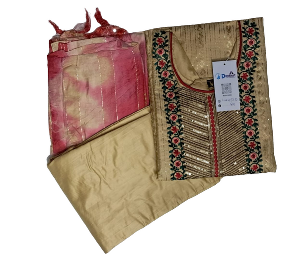 CHST11 - Chanderi silk suit