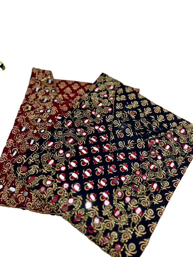 DMAKM1 -  Aline Mirror kurti