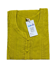 SKUR7 - Side slit kurti
