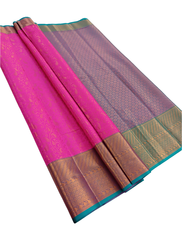 SAR8 - Semi silk saree