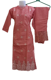 CSUIT1 - Chanderi silk suit