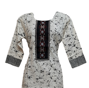 CKUR2 - Neck Work kurti