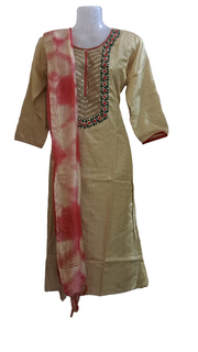 CHST11 - Chanderi silk suit