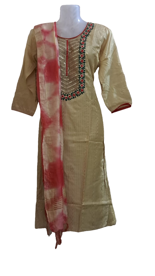 CHST11 - Chanderi silk suit