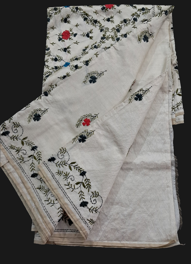 SAR38-Hand Embroidery Saree
