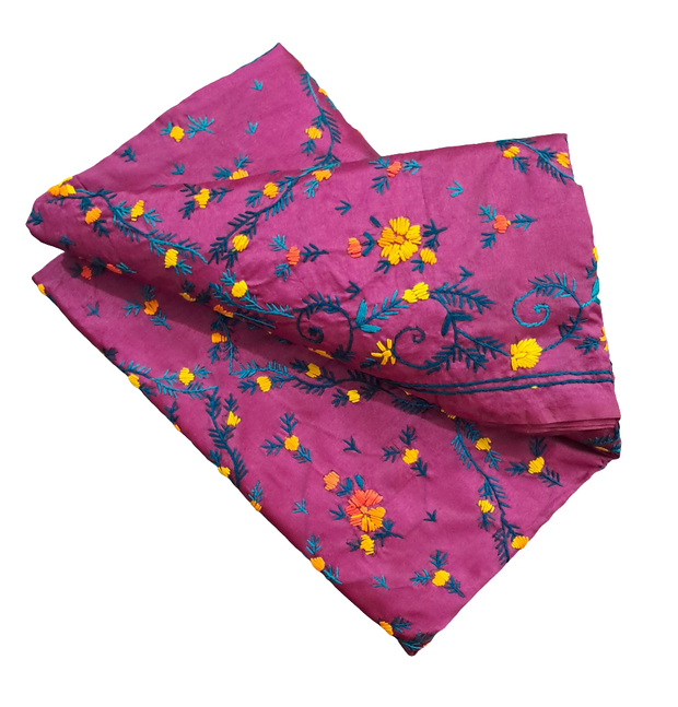 SAR38-Hand Embroidery Saree