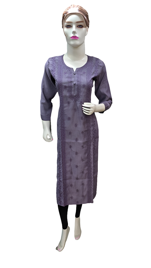 SKUR7 - Side slit kurti