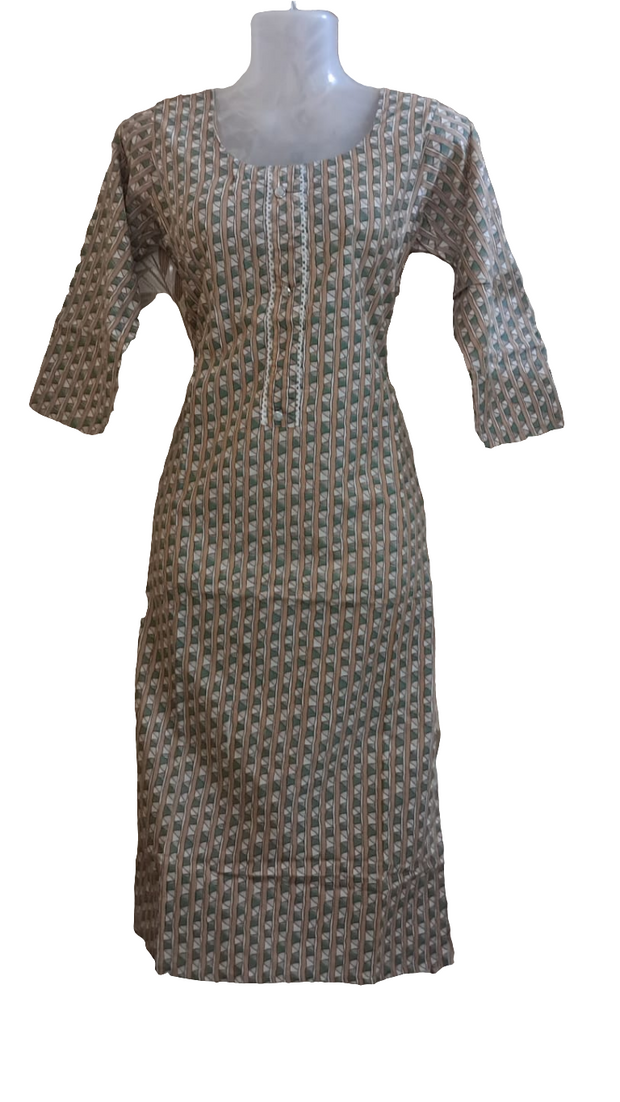 CKUR9 - Side slit kurti