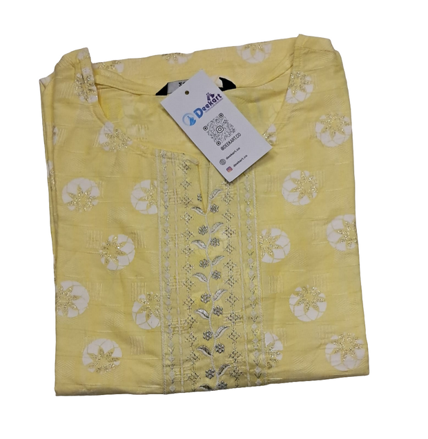 SKUR4 - Side slit kurti