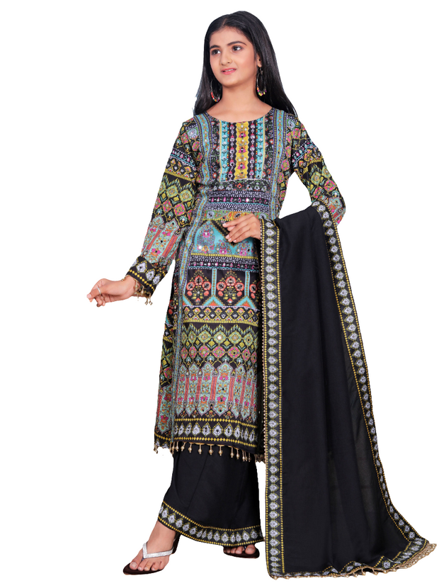 KPSUIT1 - Girl kids suit