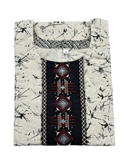 CKUR2 - Neck Work kurti