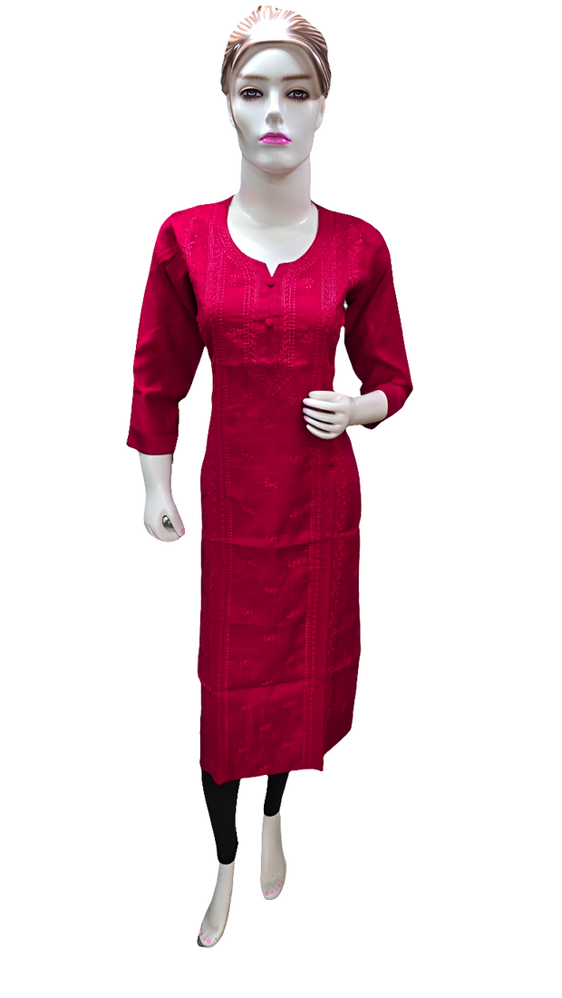 SKUR7 - Side slit kurti