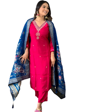 TSUIT1 - Chanderi suit