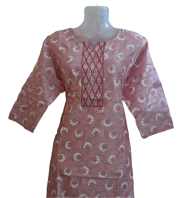 SKUR4 - Side slit kurti