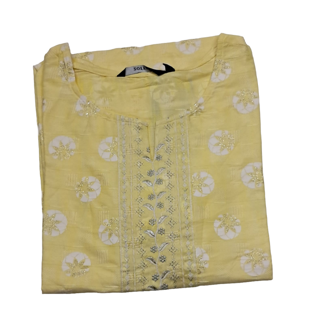 SKUR4 - Side slit kurti