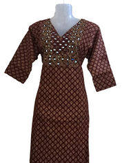 DMAKM1 -  Aline Mirror kurti