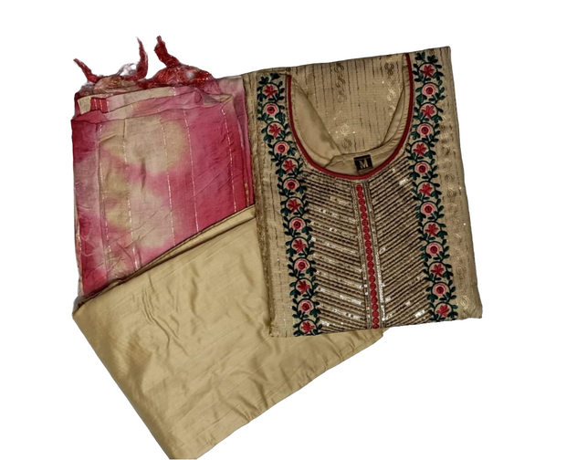CHST11 - Chanderi silk suit