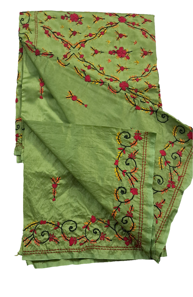 SAR38-Hand Embroidery Saree