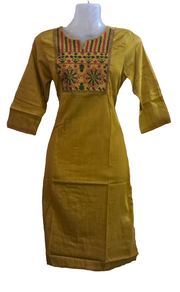 SKUR5 - Side slit kurti