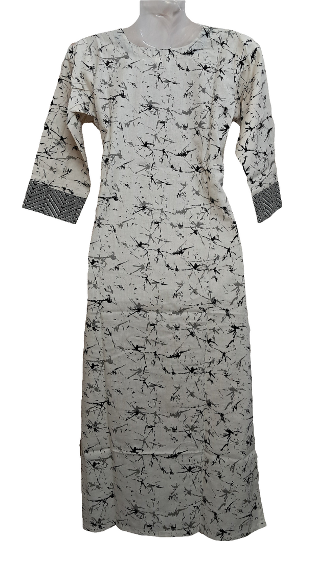 CKUR2 - Neck Work kurti