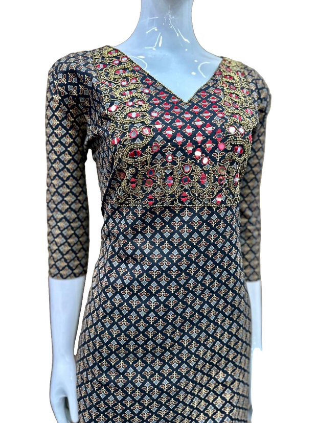 DMAKM1 -  Aline Mirror kurti