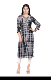 SKUR1 - Die and tie kurti