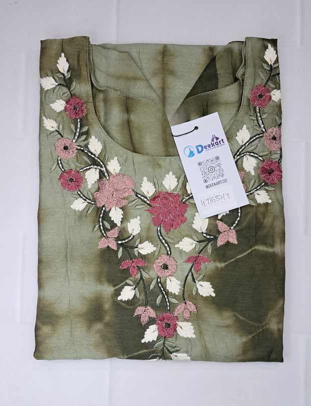 SKUR1 - Die and tie kurti