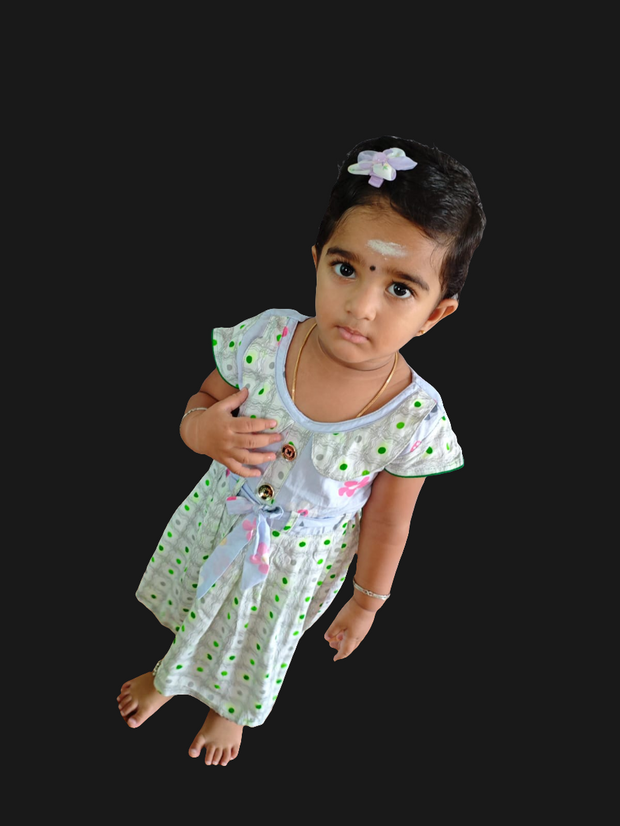 DKIDFL7 - Girl Kids frock