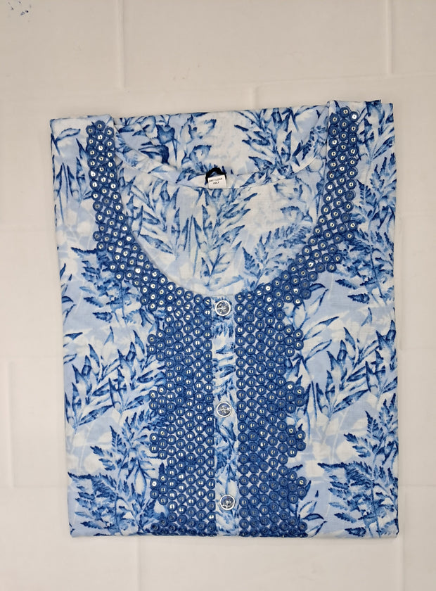 CKUR4 - Side slit kurti