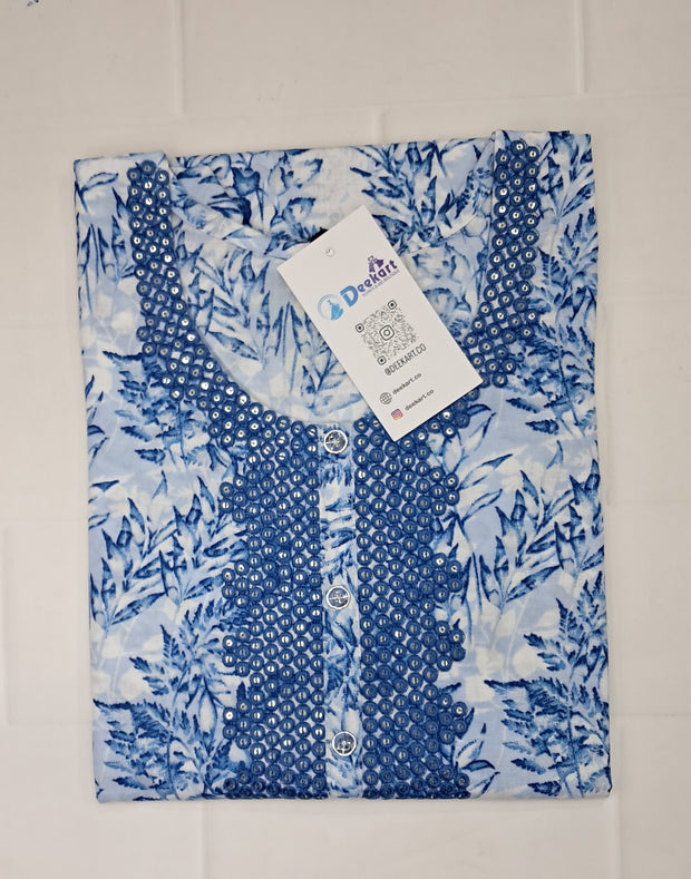 CKUR4 - Side slit kurti
