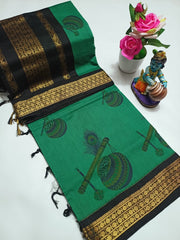 CSAR1 - cotton traditional zari saree