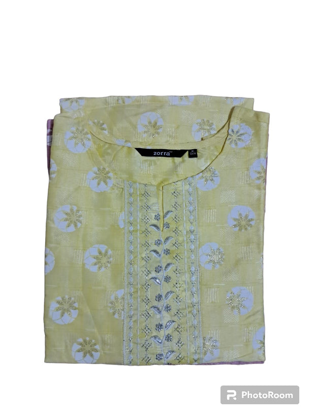 SKUR4 - Side slit kurti