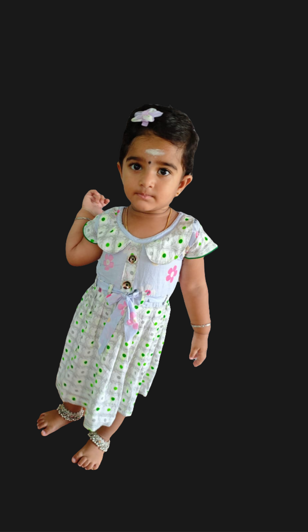 DKIDFL7 - Girl Kids frock