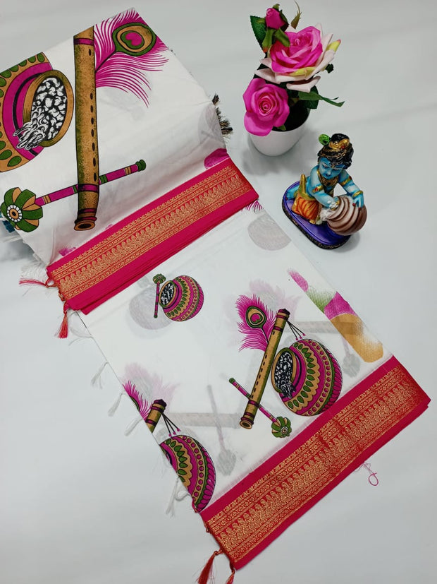 CSAR1 - cotton traditional zari saree