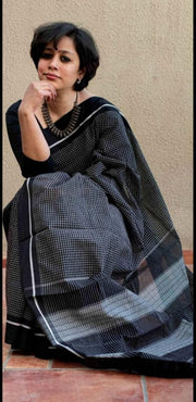 SAR51 - Handloom cotton Saree